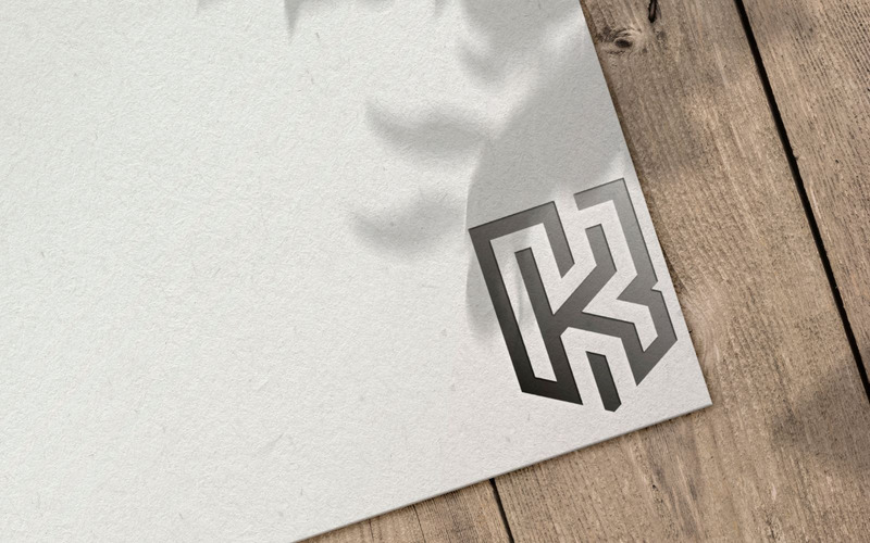 Vorlage für digitales Logo mit k-Buchstaben - Eigenschaften Bild 1