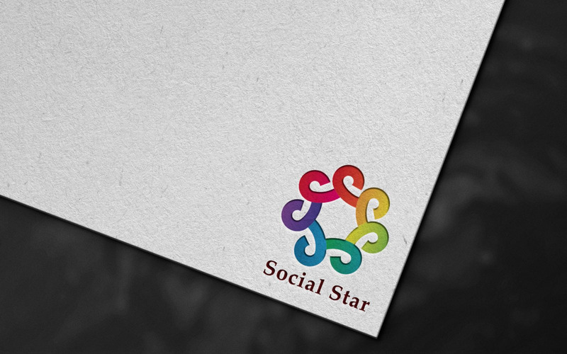 Sosyal Yıldız Dijital Logo Şablonu - Features Image 1