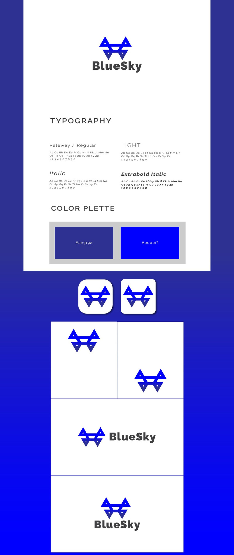 Drone Logo with branding guidelines and mobile app icon design - Features Image 1