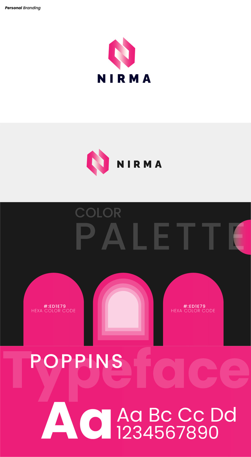 Letter N Logo Design with mobile app icon - Features Image 1