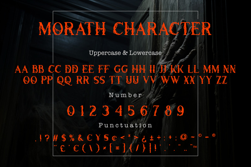 Morath — премиум-шрифт с засечками Malevolent Serif - Features Image 2