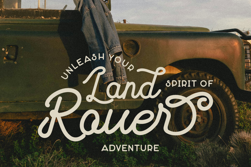 The Maretta a New Monoline Font - Features Image 5