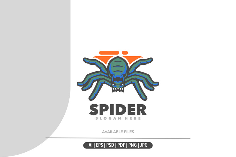Spider mascotte schattig logo sjabloon - Features Image 1