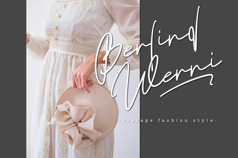 Berlinda Werni to elegancka czcionka Monoline Script - Obraz funkcji 4