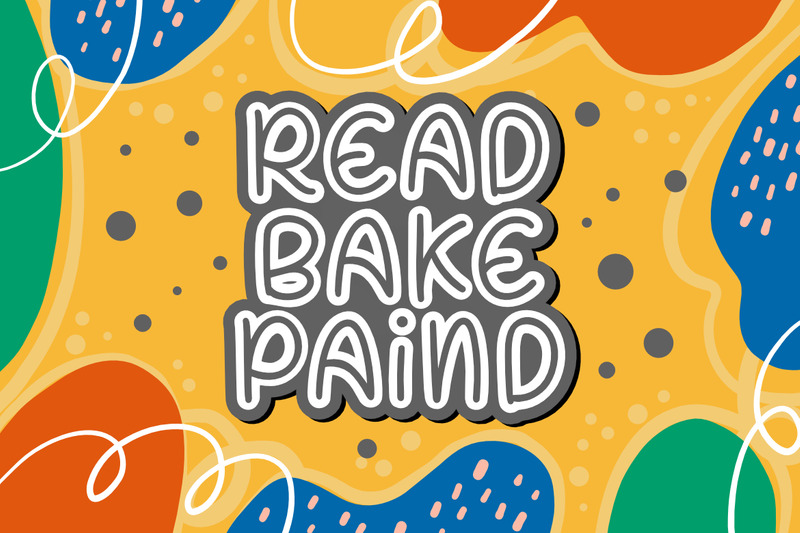 Czcionka Raboon – czcionka premium w stylu Handwritten Outline - Obraz funkcji 2