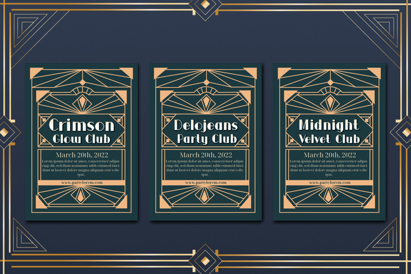 Coler Art Deco Premium-lettertype - Features Image 2