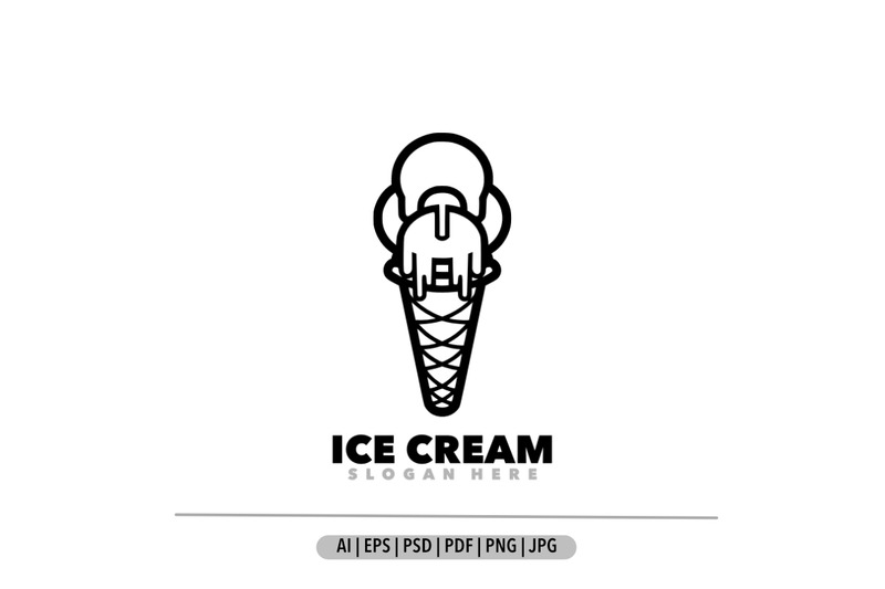 Logo ontwerpsjabloon voor ijs - Features Image 1