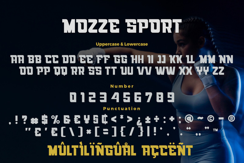 Mozze Sport - czcionka wyświetlająca siłę - Obraz funkcji 4