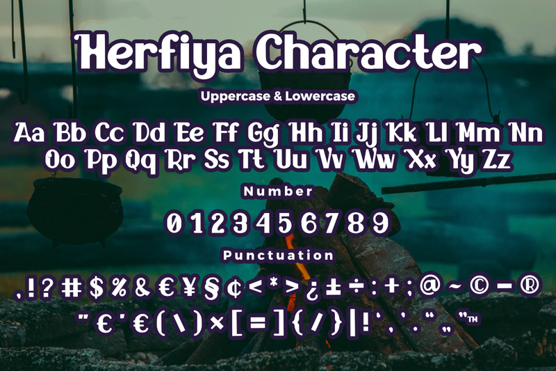 Herfiya 经典无衬线字体 - Features Image 3