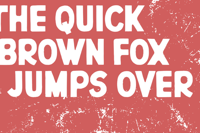 Majhinto a Rough Vintage Premium Font - Features Image 6