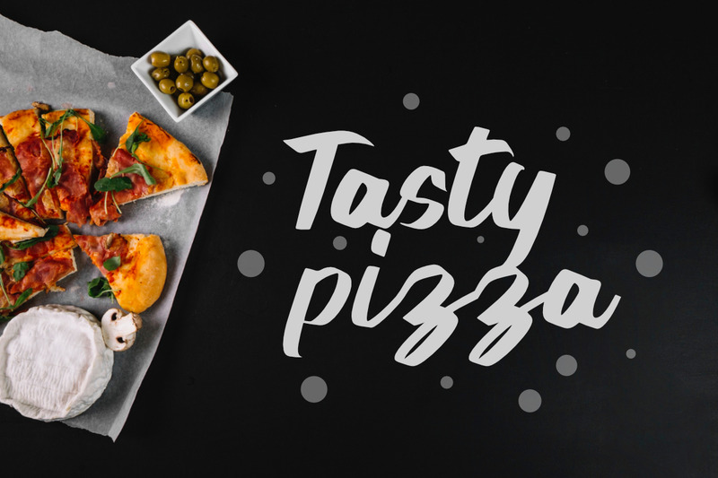 Questag uma nova fonte premium Brush Script - Features Image 1