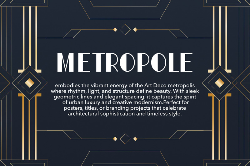 Coler Art Deco Premium-lettertype - Features Image 3