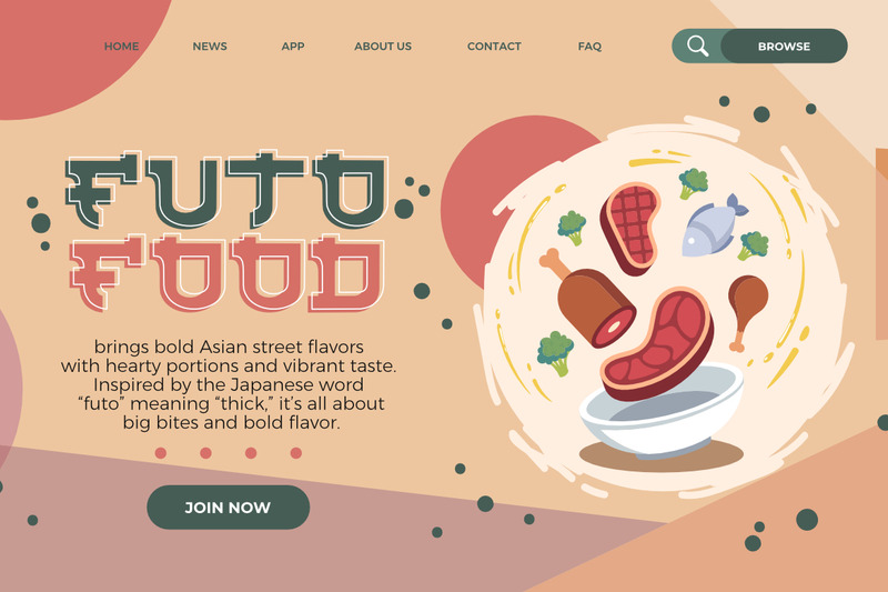 Delosue – czcionka w stylu japońskim - Obraz funkcji 4