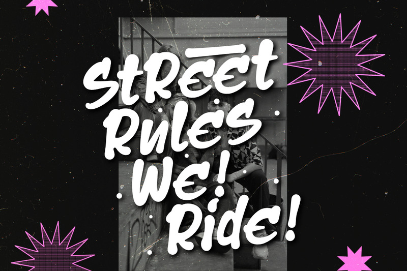 Black Street - Urban Marker-lettertype - Features Image 7