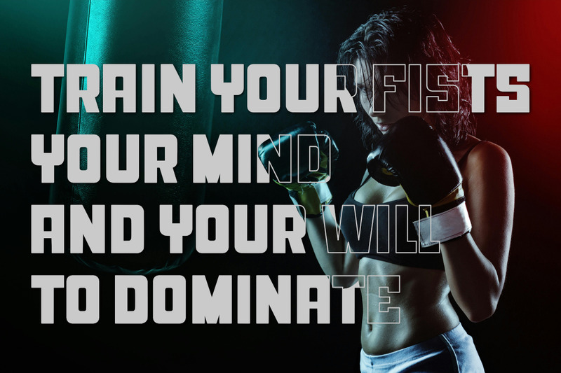 Bombed Sport Power Font - Dynamisk atletisk display - Features Image 1