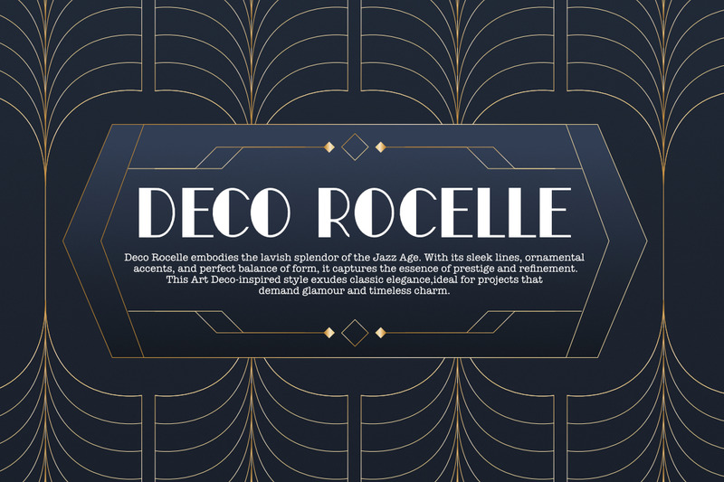 Coler Art Deco Premium-lettertype - Features Image 4