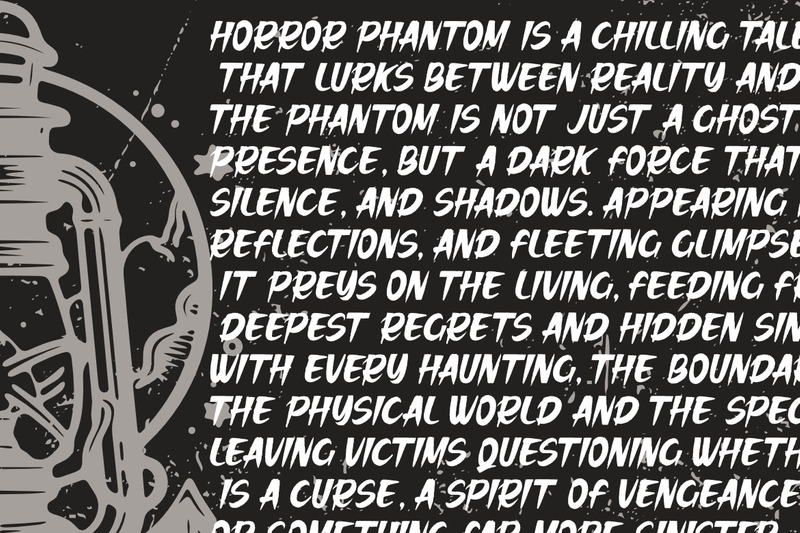 Fantomia, egy új horror betűtípus - Features Image 6