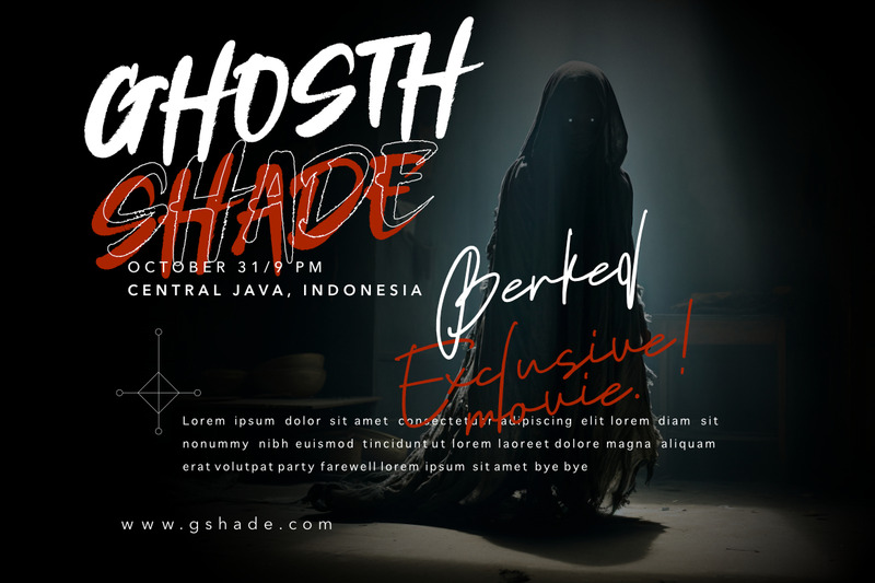 Ghost Sting – Carattere con visualizzazione a pennello - Caratteristiche Immagine 1