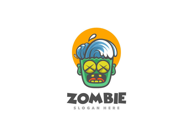 Zombie Wave tecknad logotyp mall - Features Image 1