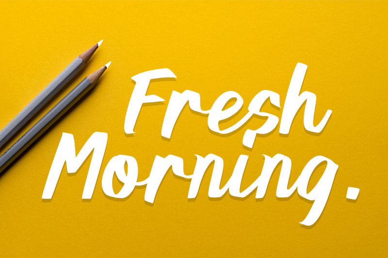 Questag uma nova fonte premium Brush Script - Features Image 7