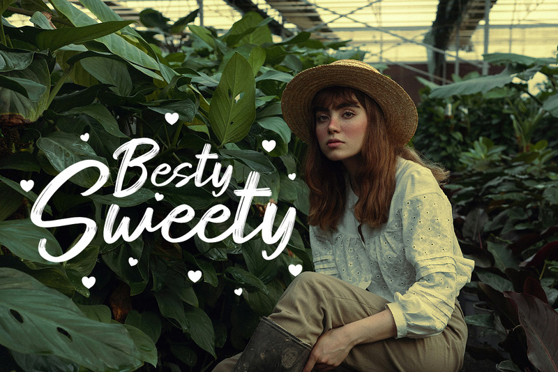 Roebetty - Carattere script pennello - Caratteristiche Immagine 7