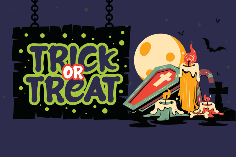 Zbezczeszczona skazana na zagładę nowa czcionka grozy - Obraz funkcji 2