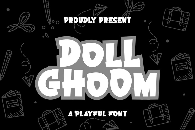 Doll Ghoom Adorable Playful Premium Font - Features Image 12
