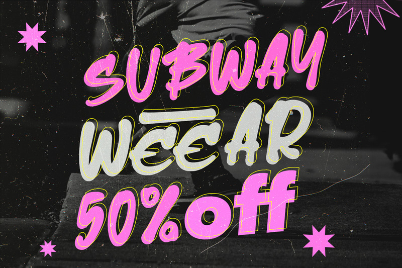 Black Street - Urban Marker-lettertype - Features Image 9