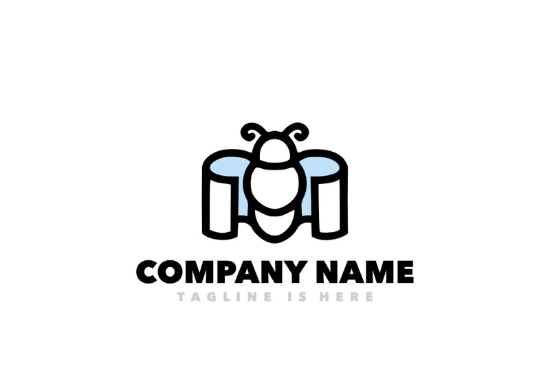 Création de logo de symbole de papier d'abeille - Caractéristiques de l’image 1
