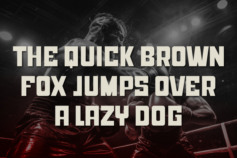 Bombed Sport Power Font - Dynamisk atletisk display - Features Image 4