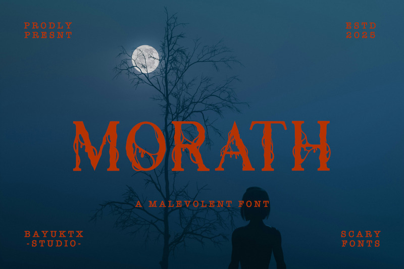 Morath — премиум-шрифт с засечками Malevolent Serif - Features Image 7