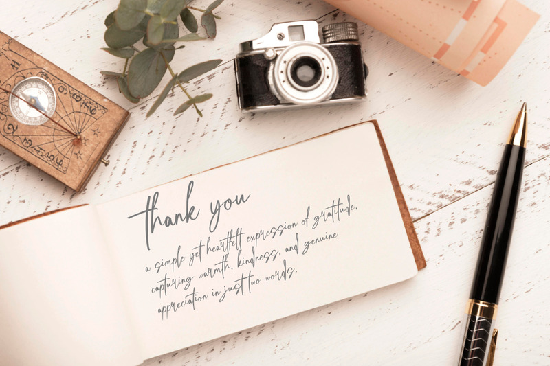 Czcionka Brithalia Brush Signature - Obraz funkcji 7