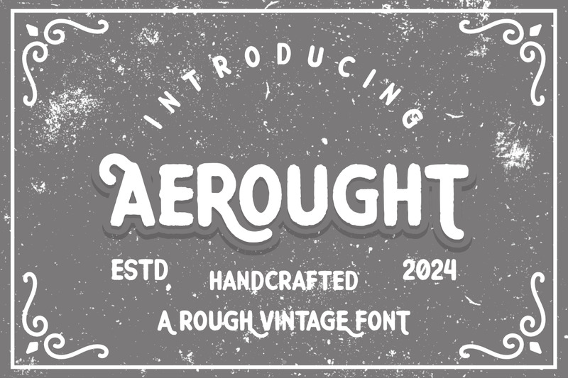 Aerought Handgemaakt Vintage Lettertype - Features Image 8