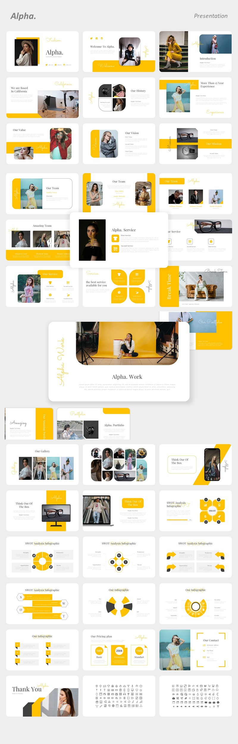 Альфа – основний шаблон Fashion - Features Image 1
