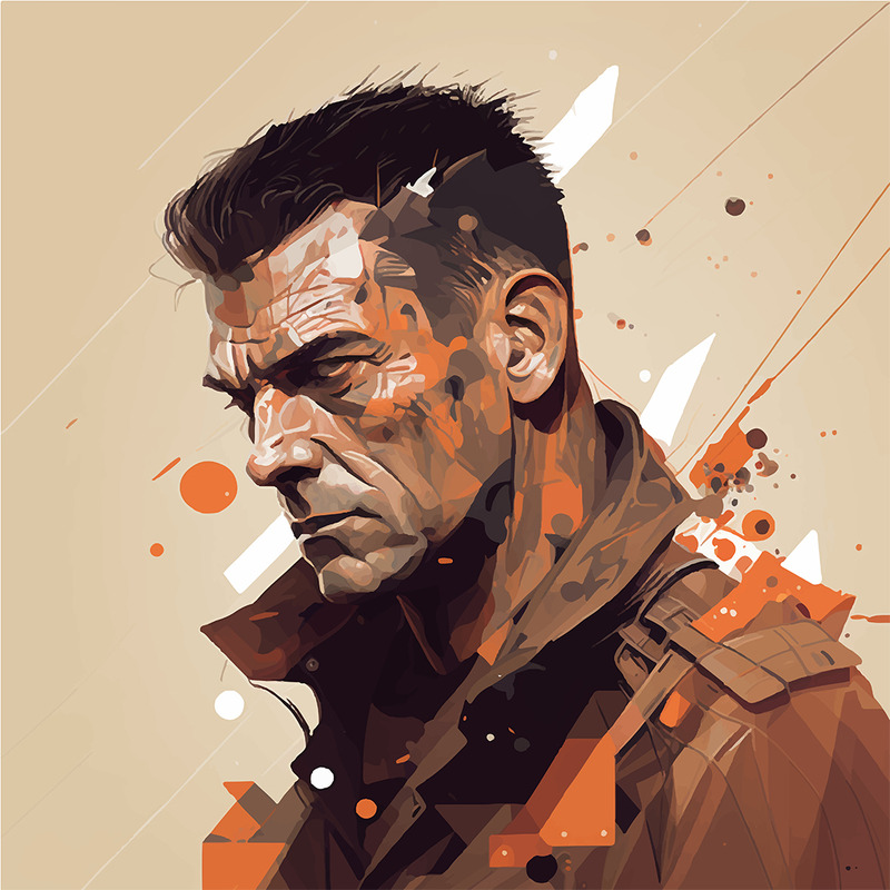 Wicker-Charakter-Illustrations-Vektor - Eigenschaften Bild 1