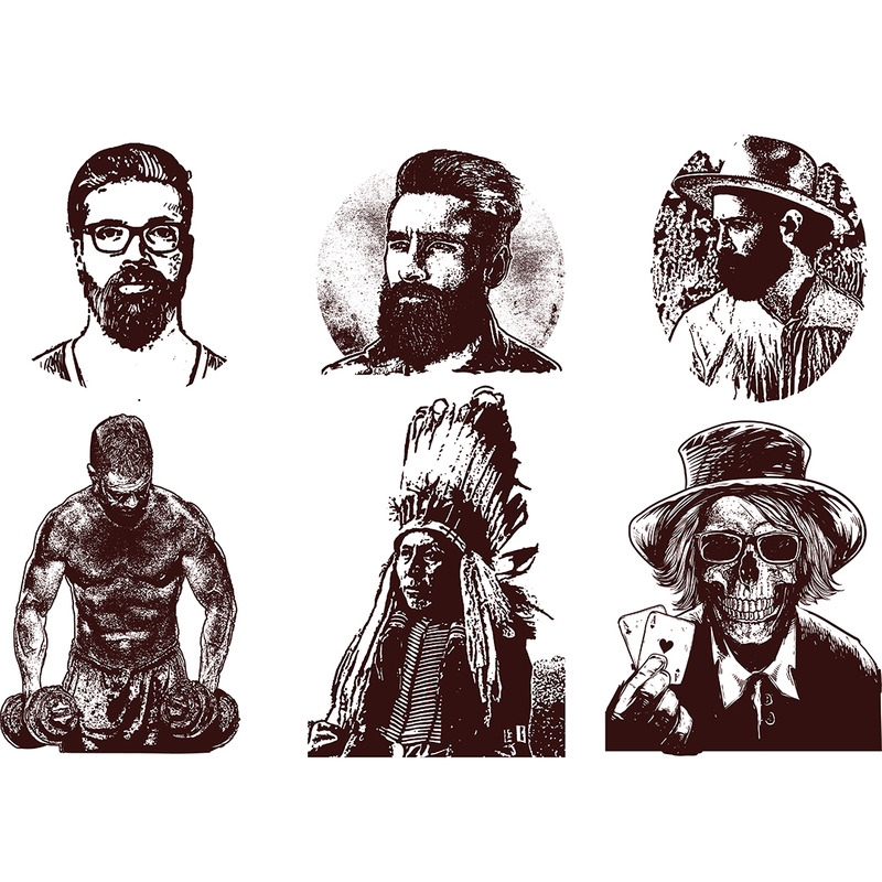 Pojkar Set Illustration Vector - Features Image 1