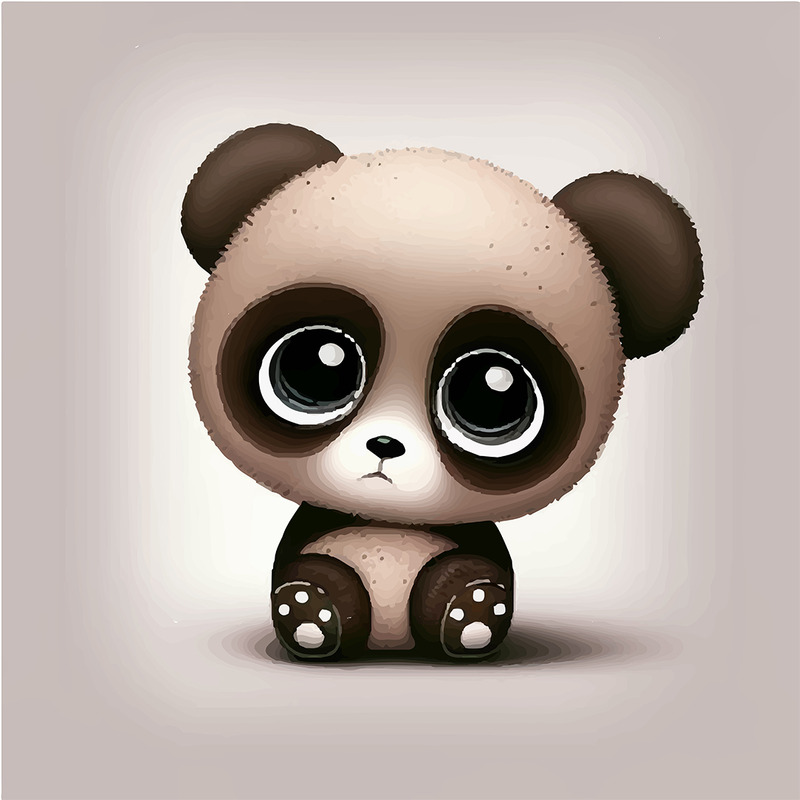 Anil Gwyn Panda Illustration vektor - Features Image 1