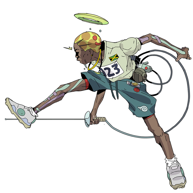 Mathew Fulk karaktär Illustration vektor - Features Image 1