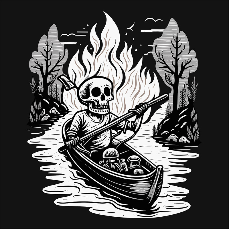 Stephen Melvin Art Skull Illustration - Features Image 1