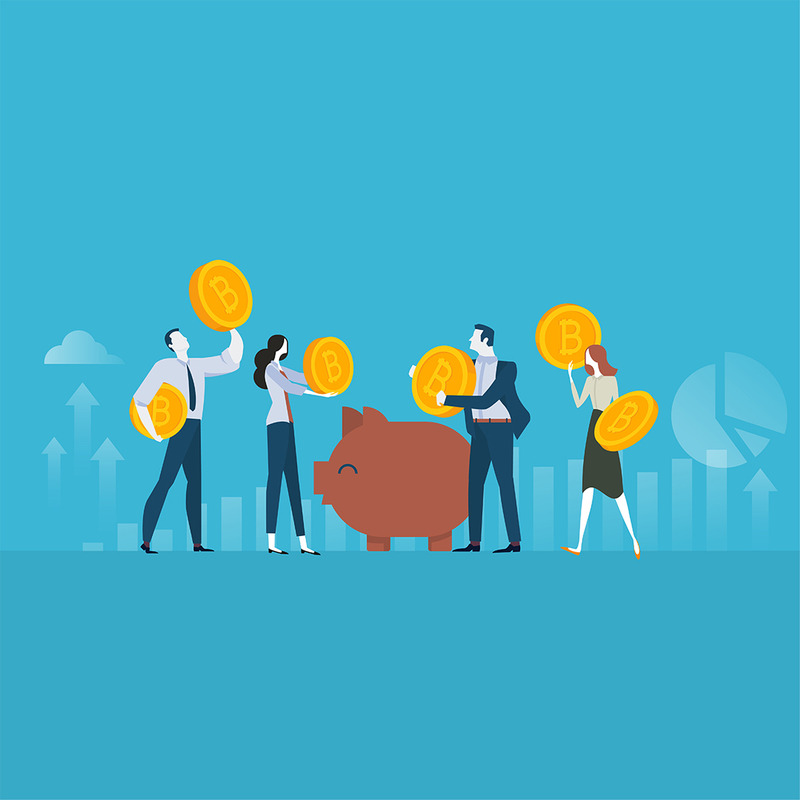 Illustration för plånbok för kryptovaluta - Features Image 1