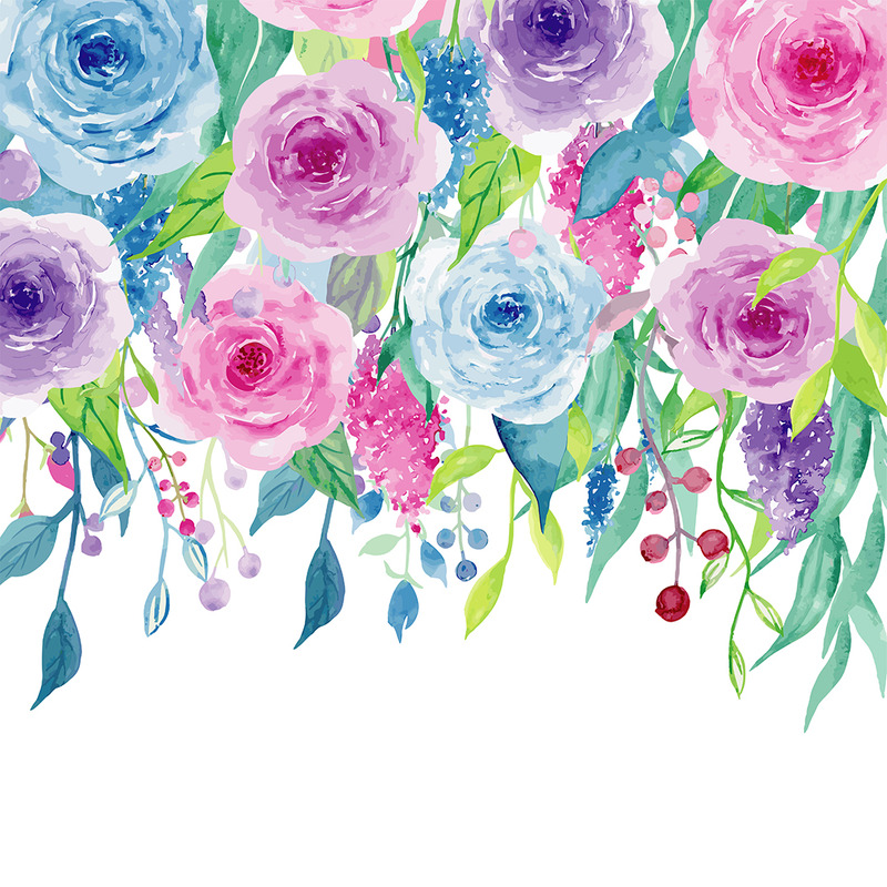 Akvarell Clipart Violet Collection Illustration - Features Image 1