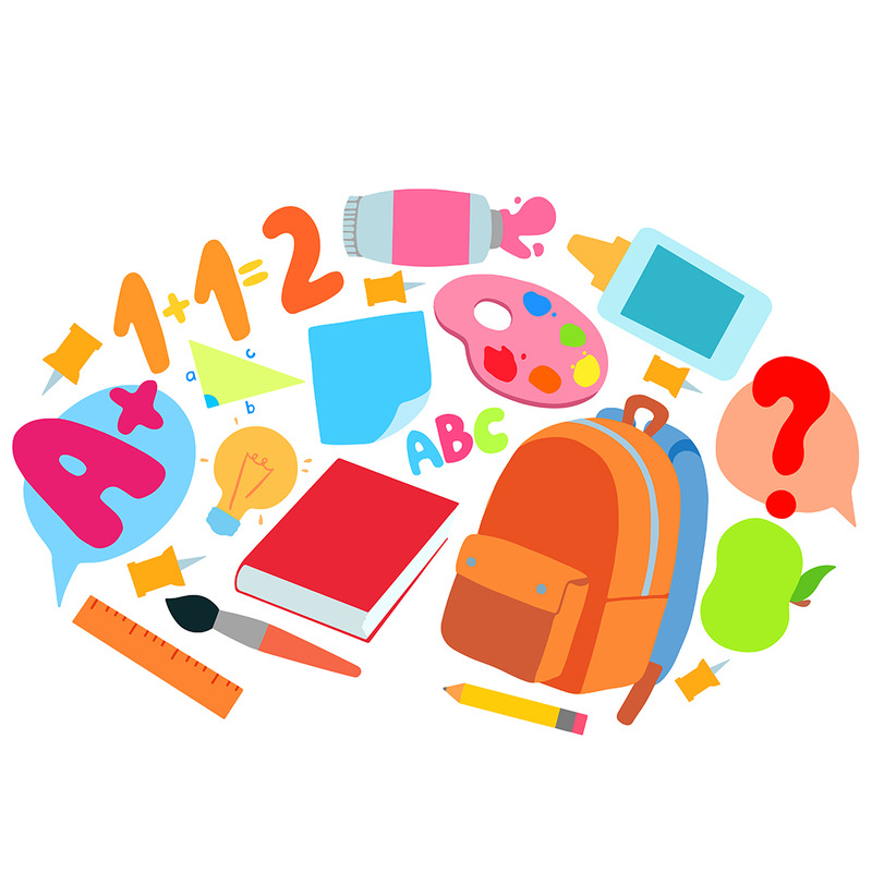 Class Time Clipart Illustration Vector - Features Image 1