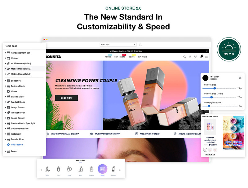 Bonnita - Beauté & Cosmétique Thème Shopify OS 2.0 - Caractéristiques de l’image 2