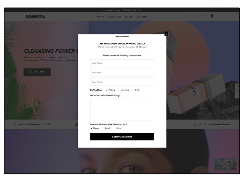 Bonnita - Beauté & Cosmétique Thème Shopify OS 2.0 - Caractéristiques de l’image 12