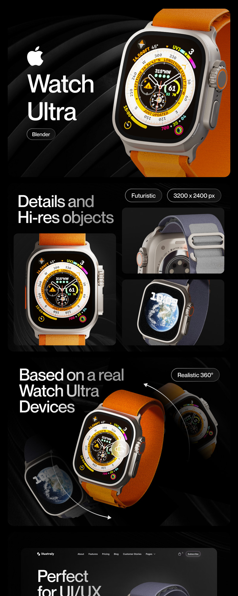 Apple Osserva il modello ultra 3D - Caratteristiche Immagine 1