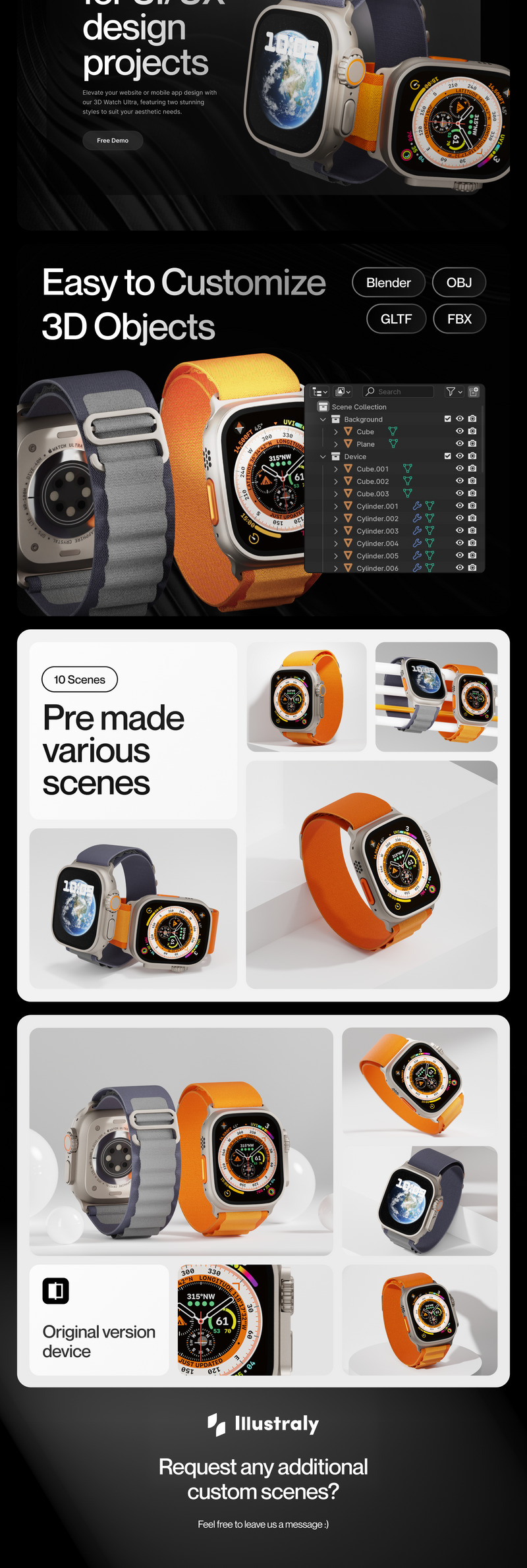 Apple Osserva il modello ultra 3D - Caratteristiche Immagine 2