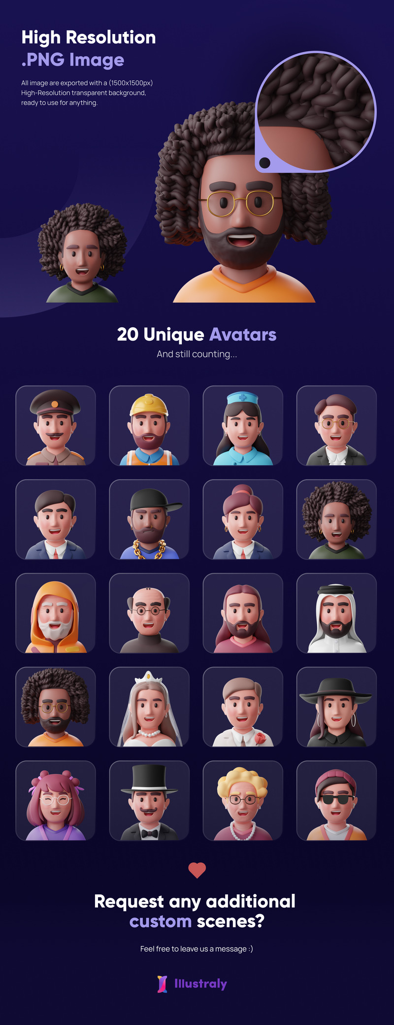 Facely V2 - MetaPeople 3D Avatar - Features Image 2