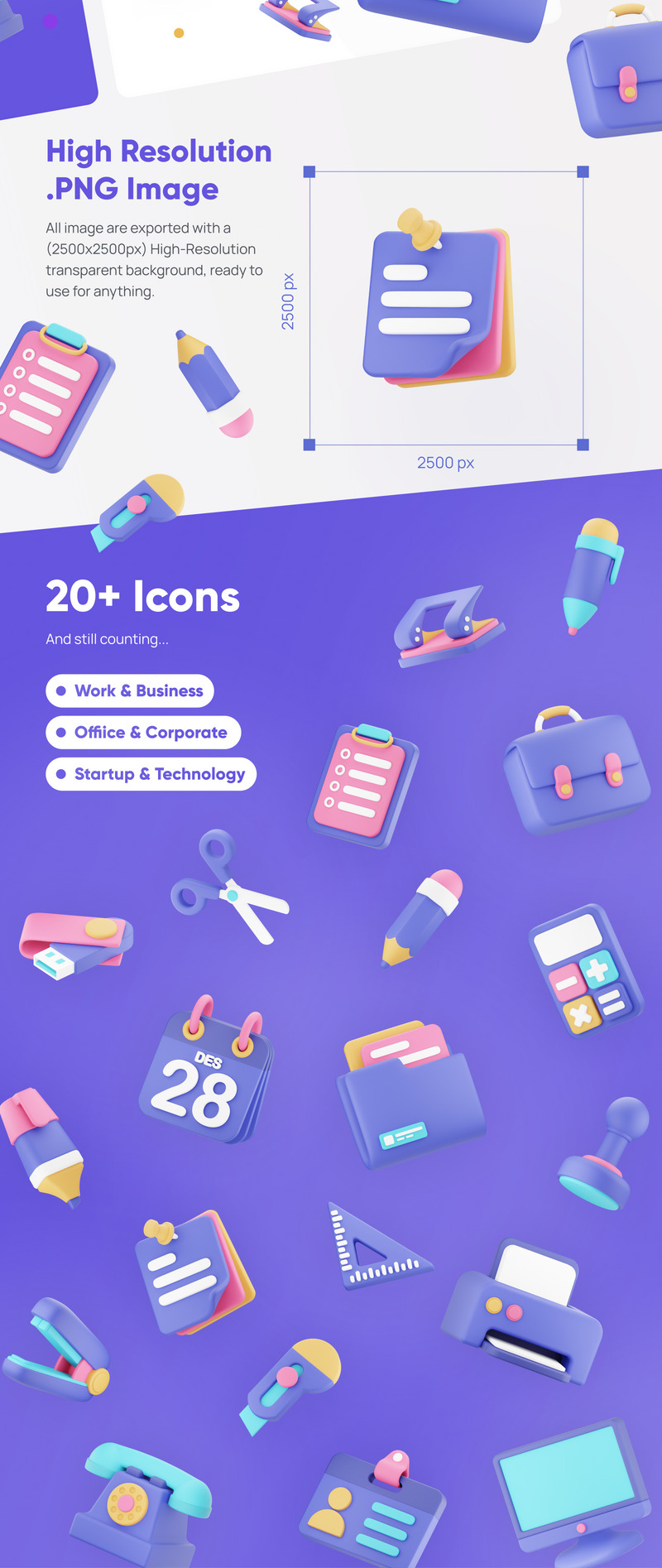 Officely - 3D Ofis Simgesi - Features Image 2