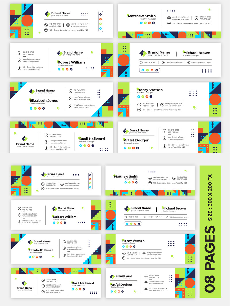 Corporate Email Signature Templates #378966 TemplateMonster