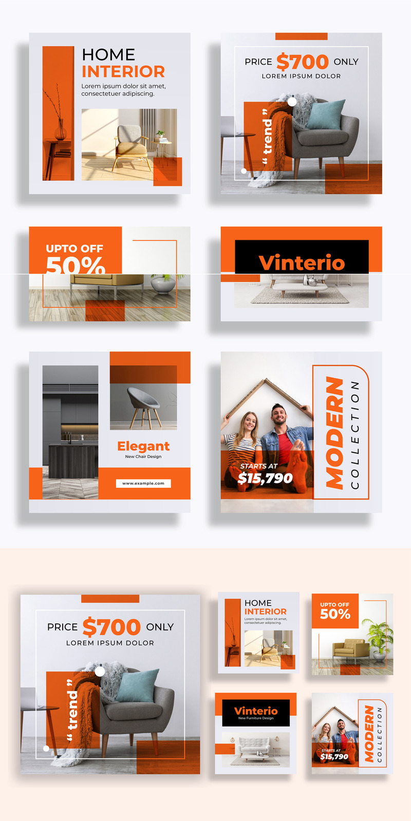 Home Interior Instagram Post #379396 - TemplateMonster